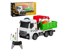 Грузовик с манипулятором на р/у (свет) 45*23 см в кор. IT109726 доставка оптом в Донецк