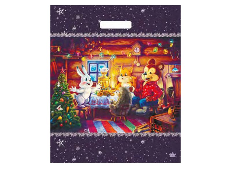 Пакет п/э выруб. «В гостях у сказки» 45*38см (кратно 50)