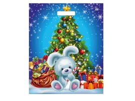 Пакет п/э выруб.  «Зайчонок» 45*38см (кратно 50)