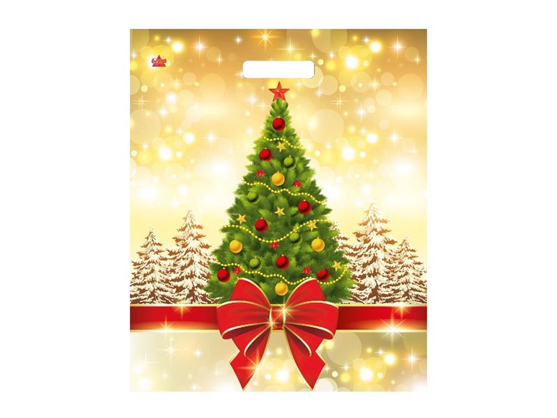 Пакет п/э выруб. «Мерцание праздника» 45*38см (кратно 50)