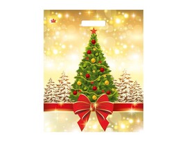 Пакет п/э выруб. «Мерцание праздника» 45*38см (кратно 50)