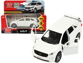 Технопарк. Машина "KIA Sorento Prime" металл. инерц. 12 см (открыв. двери, багажник) белый доставка оптом в Донецк