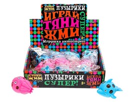 Антистресс-мялка "Морские обитатели" 7 см, микс. 053-22H-002-RU
