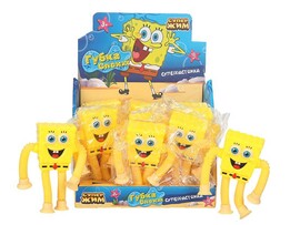 Антистресс-тянучка "Губка Боб" 13 см, в пак. YM-SBD-STR-RU