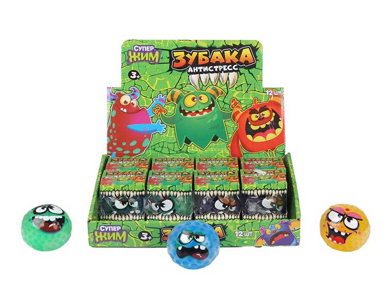 Антистресс-мялка "Зубаки. Смайл" ассорти. SJ-125145-RU