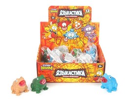 Антистресс-мялка "Языкастики. Лягушка" 8.5 см, цв. микс. ZXL24051002