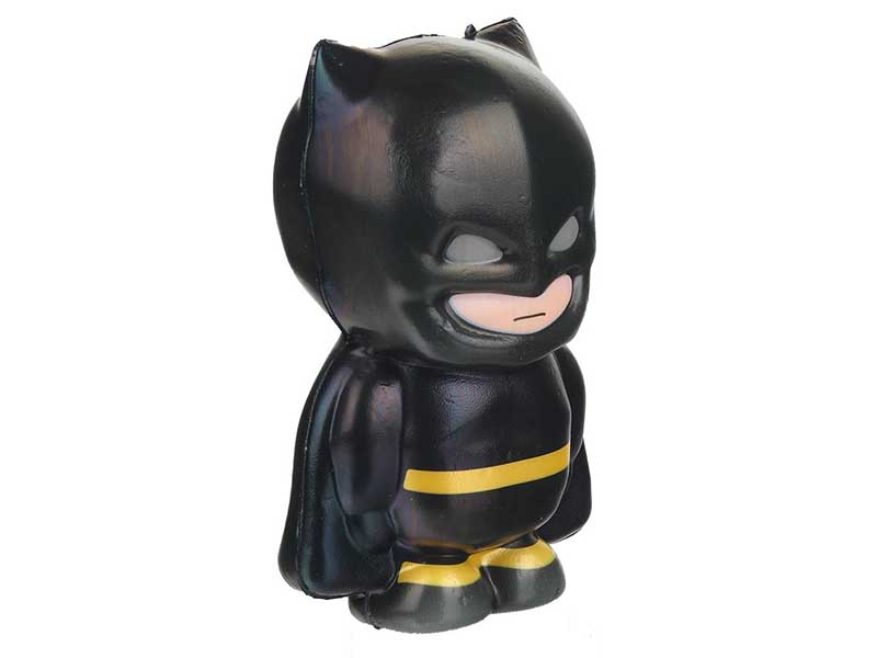 Сквиш-малыш "Супергерой" 13 см, черный, в пак. JN-SFP05-BM-RU