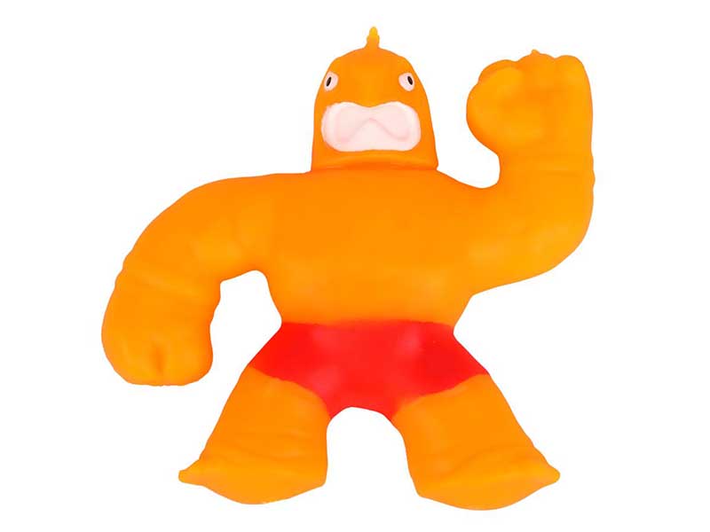 Антистресс-тянучка "Монстр оранжевый" 14 см, в пак. JD0672-RU-2