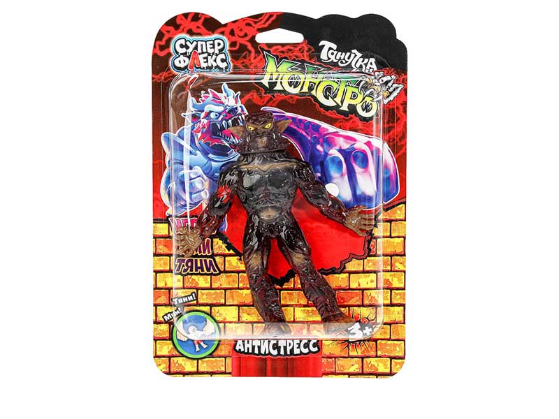 Антистресс-тянучка "Монстр Оборотень" 23*14 см на блист. SF-MS02-RU