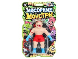 Антистресс-тянучка "Мусорные монстры. Боец" блистер. JD0462-R5