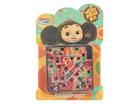 Логическая игра "Лабиринт. Чебурашка" 14*20 см на блист. 0501K238-R6