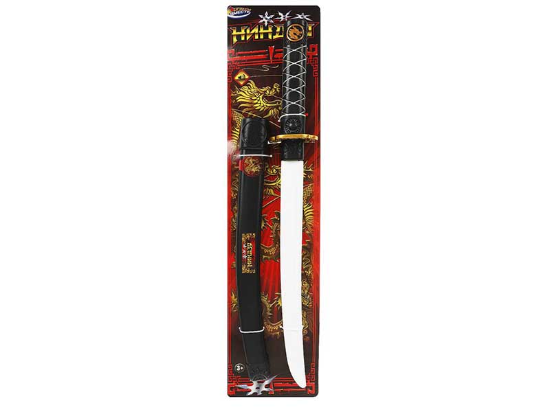 Набор "Ниндзя" катана, звук, 64*15 см на планш. L133-H41016-R