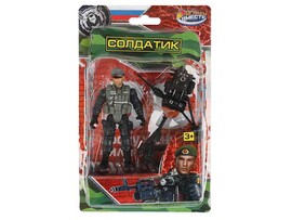 Набор "Солдатик" с аксесс., 14*22 см на блист. ZY1249998-R