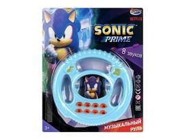 Музык. руль "Sonic" 20 см, свет, звук, блистер. 1602B038-R1
