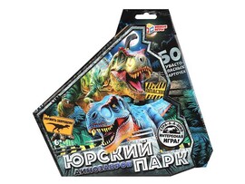Карточная игра "Юрский парк динозавров" 25х26 см в кор.