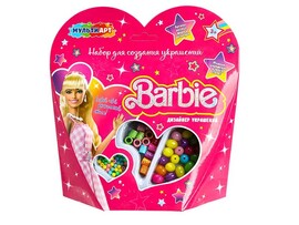 Набор для созд. украшений "Сердце. Барби" 22*22 см. BEADSET-112781