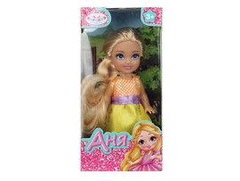 Кукла "Аня" 12 см, в кор. Карапуз. ANNA-BF15-BB