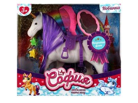 Набор Питомец "София": единорог, аксесс., 16х16 см в кор. KT3211D-UNW-S