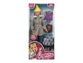 Кукла "София. Путешествие" 29 см, шарнир., аксесс., в кор. Карапуз