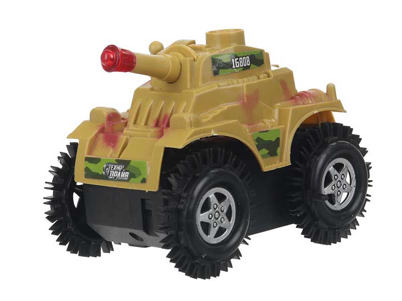 Машинка-перевертыш "Танк" 10 см в кор. 1205B053-R