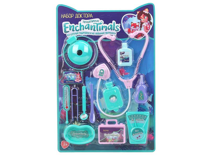 Набор доктора "Энчантималс" 28.5*43 см на блист. 2011U042-R