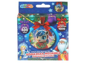 Алмаз. моз. Елочная игрушка "Лошадка" 10 см, в кор. AMIGR-130406