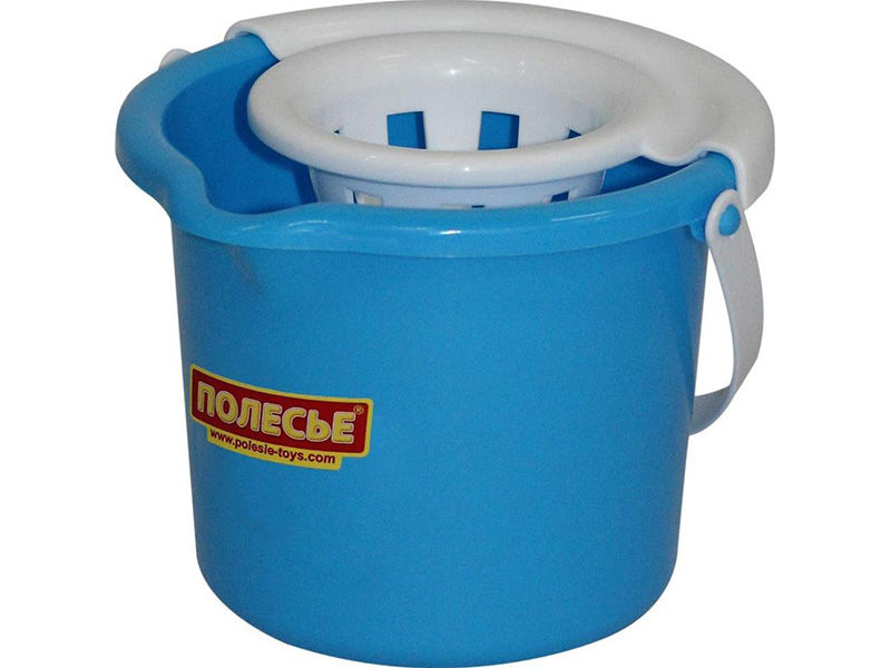 Донецк игрушка оптом Ведёрко с отжимом №1 14,5*13,5*11см
