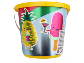 Ведро №8 c блест. карт. Фрукты 0,85 л доставка оптом в Донецк