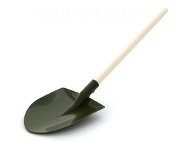Лопата сапёрная (деревянный черенок, длина - 54,5 см) доставка оптом в Донецк