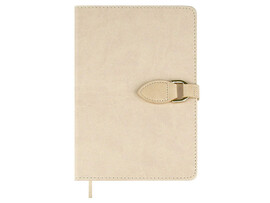 Ежедневник недат. А5 120 л. Буйвол бежевый, кожзам, магн. клапан. 70613