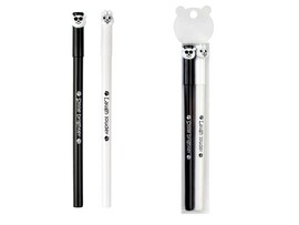 Набор ручек гел. "Мишка и зайка" 2 шт., 0.5 мм, синяя и черная. 57851