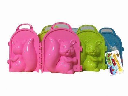 Донецк игрушка оптом Форма для снега "БЕЛОЧКА" 22*16,5 см в сетке СЛ-1553