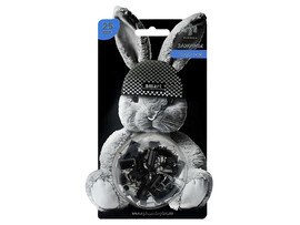 Зажимы для бумаг "Зайка в шапочке" 15х25 мм, 25 шт., блистер. 71497