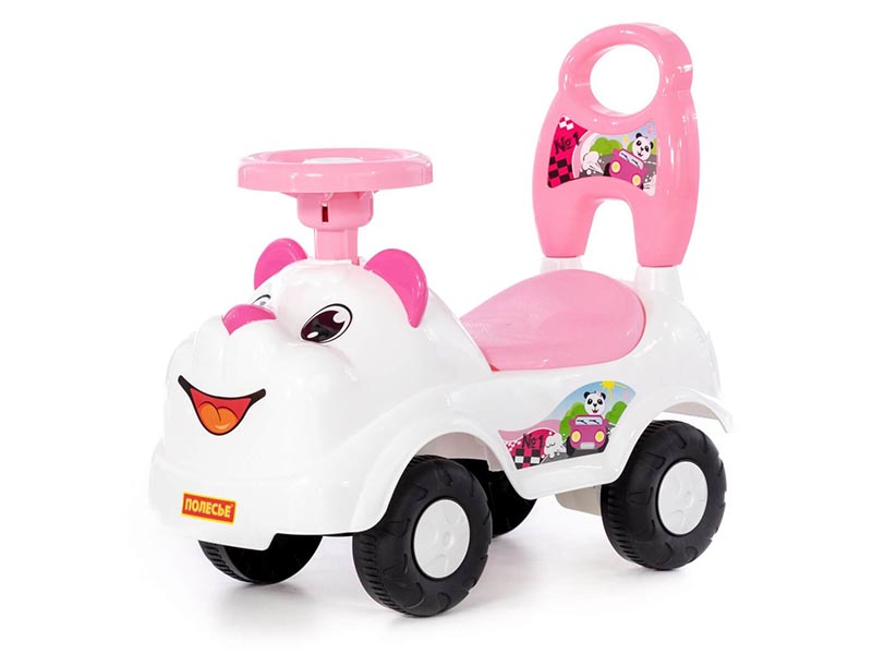 Донецк игрушка оптом Каталка "Белый мишка" №3