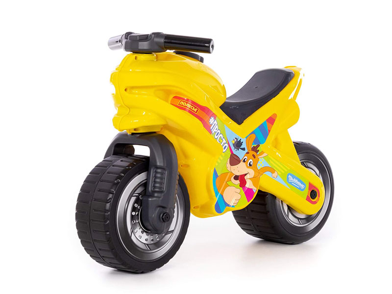 Донецк игрушка оптом Каталка-мотоцикл "МХ" "Простоквашино"