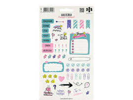 Наклейки "Яркая идея" 120x210 мм, 10 л., в пак. 70883