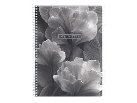 Тетрадь А4 96 л. Лепестки, клетка, гребень, мат. лам. 72639