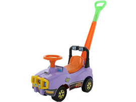 Джип-каталка с ручкой - №2 89 см сиреневый доставка оптом в Донецк