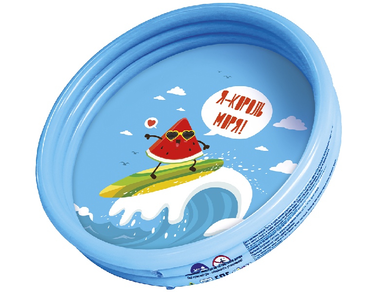 Донецк игрушка оптом Бассейн "Король моря" 76*20 см 92002