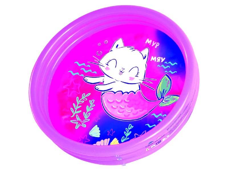 Донецк игрушка оптом Бассейн "Котик" 76*20 см 92003