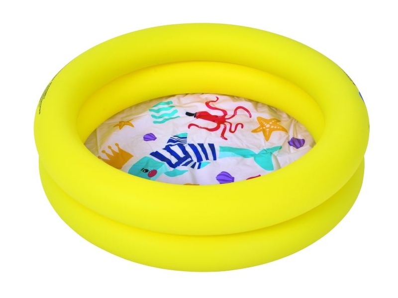 Донецк игрушка оптом Бассейн "Подводный мир" желтый 76*20 см 90244