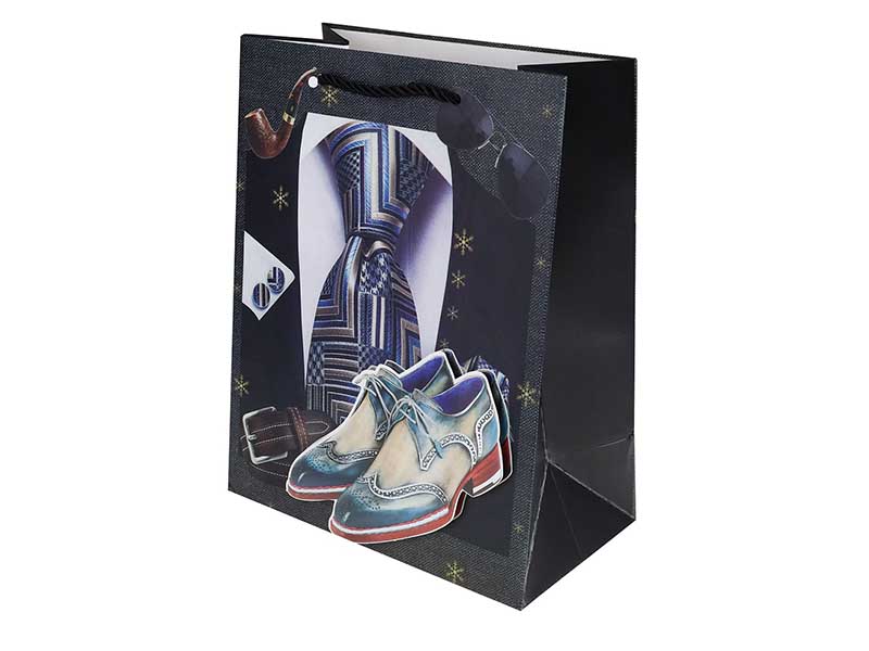 Пакет подар. мат. лам. Модный набор 26*32*10 см, 3D эл. ППК-3595