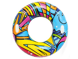 Круг надувной "Поп-арт" 115 см 94204 доставка оптом в Донецк