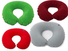 Подголовник велюровый разноцветный 345-60 доставка оптом в Донецк