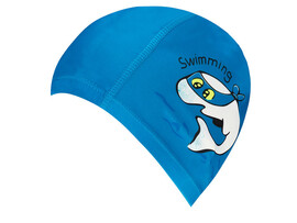 Шапочка для плавания Swimming 49-53 см голубая ШПЛ-6083 доставка оптом в Донецк