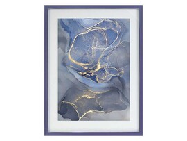 Фоторамка "Акварель" 21*30 см, пласт., лиловый