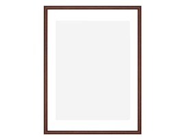 Фоторамка "Радуга" 21*30 см, с ножкой, коричневый