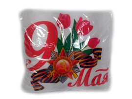Подушка-игрушка 9 мая PPR-023 доставка оптом в Донецк