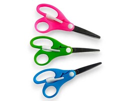 Ножницы детские 13.3 см, пласт. ручки. BH-2000C