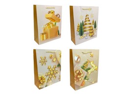 Пакет подар. "Новогодняя сказка" 26*32*10 см, ассорти